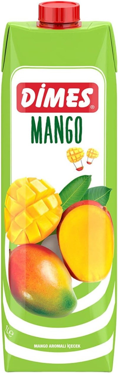 Dimes Mango İçeceği%0-%10 Kutu 1000 ml