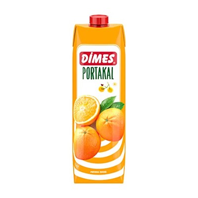 Dimes Portakal Nektarı%25-%99 Kutu 1000 ml