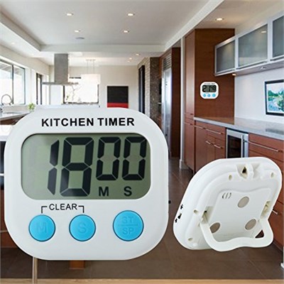 Discoball 2li dijital mutfak Timer geri sayım saati Kuechenwecker kısa zaman ölçücü Kitchen manyetik kronometre elektronik bellek anı LED ekran sesi tamamen kapatmak için magnet katlanır stand plasti