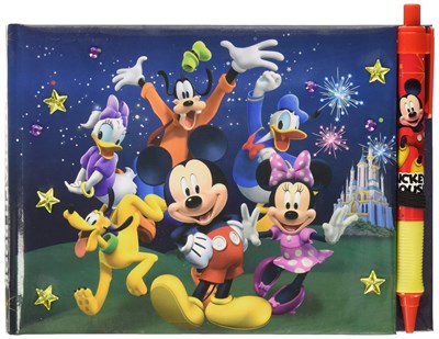 Disney 85231 Mickey ve Arkadaşları Kalemli Deluxe İmza Kitabı