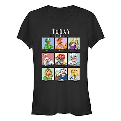 Disney Muppets - Muppet Mood Bisiklet Yaka T-Shirt Tişört Kadın