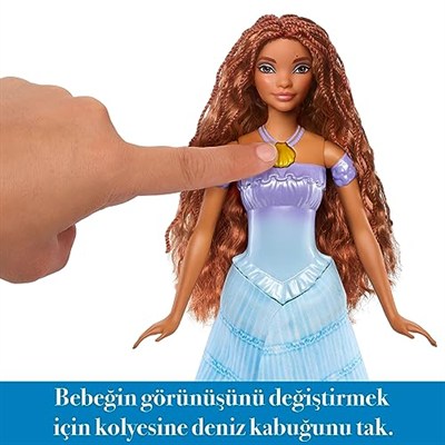 Disney Prenses Kıyafet Değiştiren Ariel, 3 yaş ve üzeri, HLX13