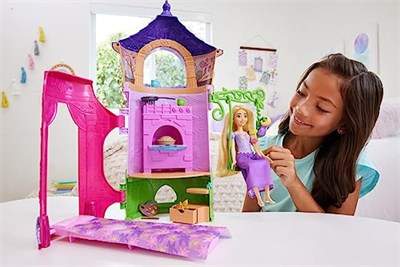 Disney Princess Rapunzelin Kulesi, 3 yaş ve üzeri, HLW30