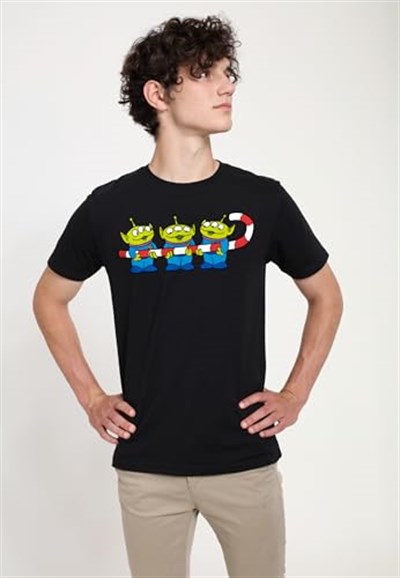 Disney Toy Story - Bisiklet Yaka Tişört Unisex Yetişkin