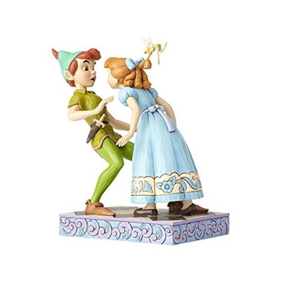 Disney Traditions An Unexpected Kiss - Peter Pan and Wendy Figürü