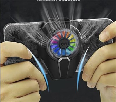 DL06 Ultra Güçlü Telefon Soğutucu Fan Seramik Turbo Soğutma