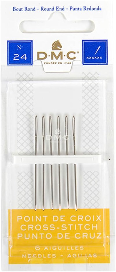 DMC CREATIVE WORLD balım örgü evi Size 24 Cross Stitch Needles