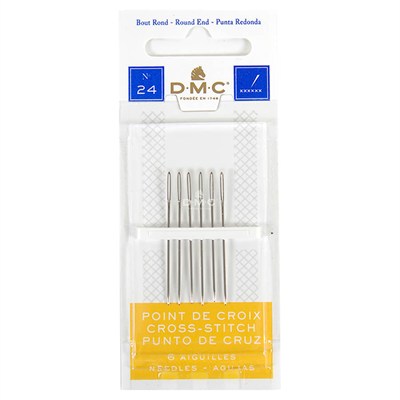 DMC CREATIVE WORLD balım örgü evi Size 24 Cross Stitch Needles
