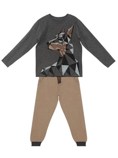 Doberman Erkek Çocuk T-shirt Pantolon Takım