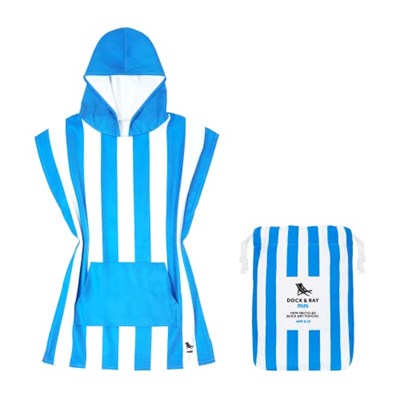 Dock And Bay UV Korumalı Çocuk Pançosu S Bondi Blue