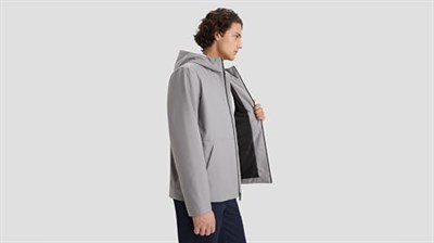 Dockers Go Stretch Softshell Modern Hoodie Mont Mont Erkek