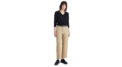 Dockers High Waist Weekend Chino Straight Fit Pantolon Kadın
