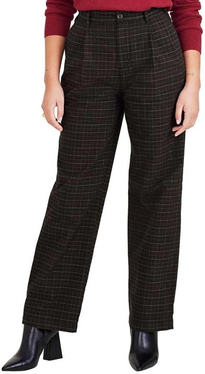Dockers Original Pleated High Wide Pantolon Klasik Pantolon Kadın