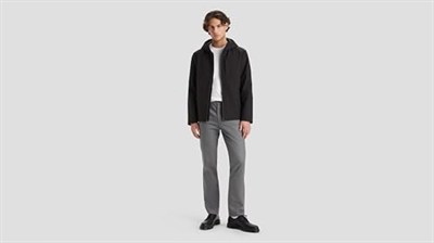 Dockers Stretch Softshell Kapüşonlu Sweatshirt Mont Erkek