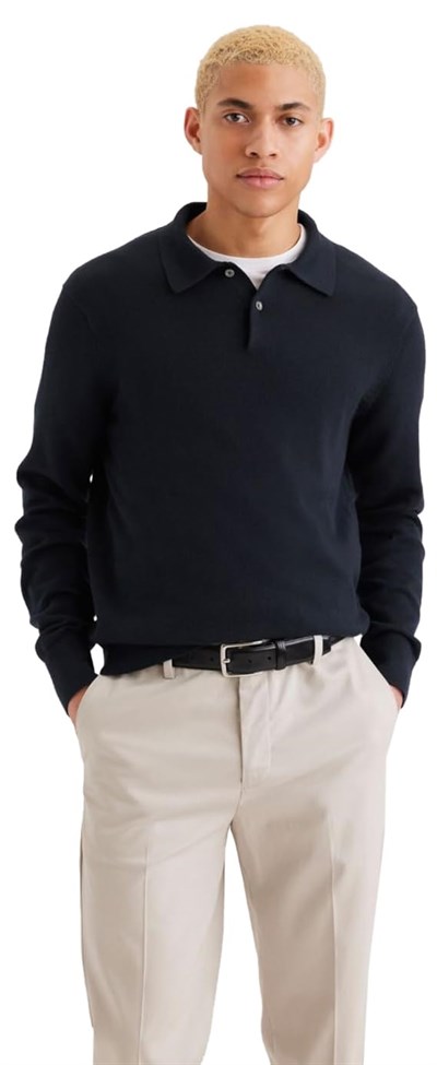 Dockers Uzun Kollu Polo Yaka Kazak Kazak Erkek