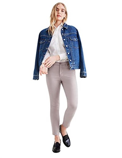 Dockers WEEKEND CHINO SKINNY Klasik Pantolon Kadın