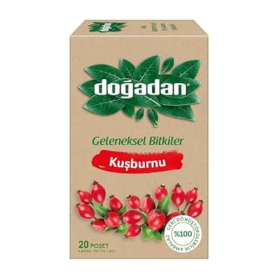 Doğadan Bitki Çayı Kuşburnu (20li)