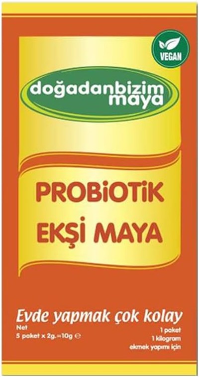 Doğadan Bizim Probiotik Ekşi Maya 1 Kutu 5 saşe