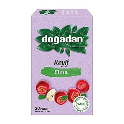Doğadan Elma Çayı (20li Poşet)