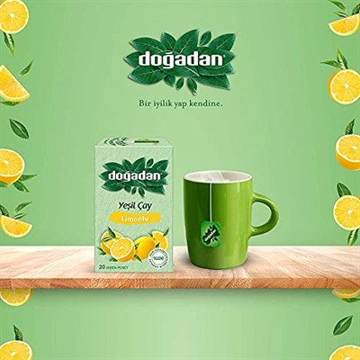 Doğadan Yeşil Çay Limonlu (20li)