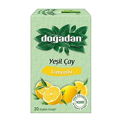 Doğadan Yeşil Çay Limonlu (20li)