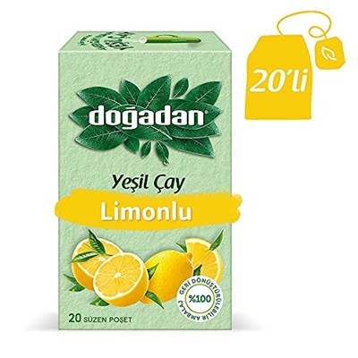 Doğadan Yeşil Çay Limonlu (20li)