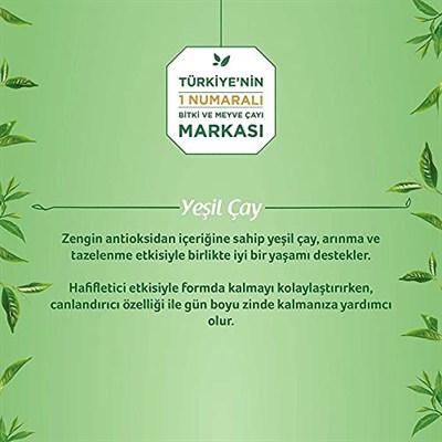 Doğadan Yeşil Çay Sade (20li)