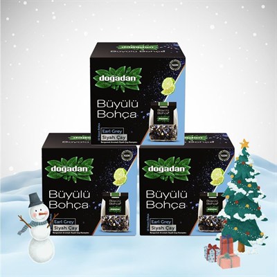 Dogadan Yılbaşı Paketi Büyülü Bohça Earl Grey 10lu 20 G x 3