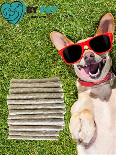 Doğal İşkembeli Köpek Ödül Maması, Köpek Munchy Çubuk 40 Adet