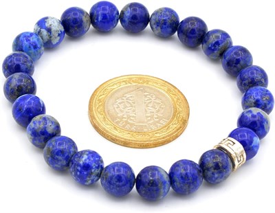 DOĞAL LAPİS LAZULİ BİLEKLİK 1.KALİTE 002