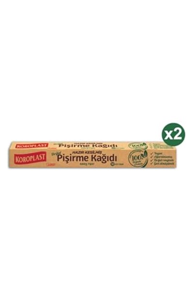 Doğal Pişirme Kağıdı Hazır Kesim 10Lu X 2 Paket (42 * 37 Cm)