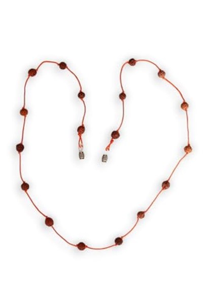 Doğal Rudrakşa Rudraksha Gözlük İpi 129-9