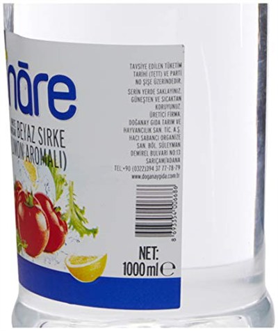 Doğanay Beyaz Sirke 1000 ml Pet Şişe