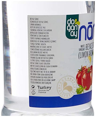 Doğanay Beyaz Sirke 1000 ml Pet Şişe