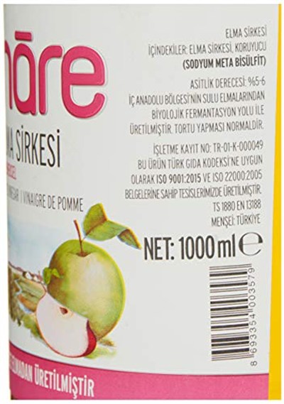 Doğanay Nare Elma Sirkesi, 1 Lt