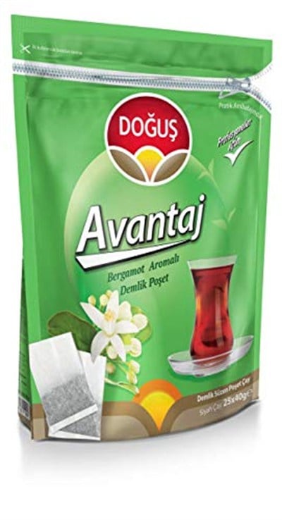 Doğuş Avantaj Bergamot Aromalı Demlik Çay 25X40 Gr