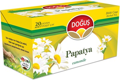 Doğuş ÇAY Papatya Bitki Süzen Poşet 1.5 Gr x 20 Adet