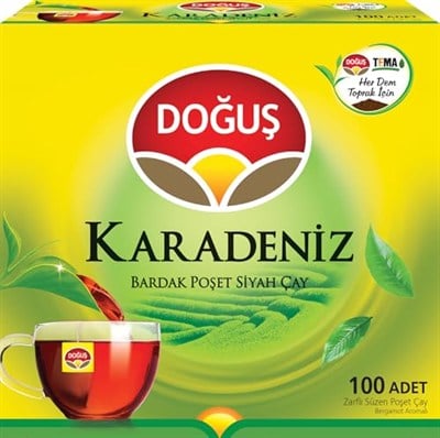 Doğuş Karadeniz Süzen Poşet 100X2 Gr Bergamot Aromalı Çay