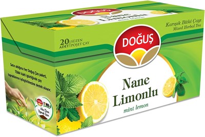 Doğuş Nane Limon Bitki Çayı Süzen Poşet 20X2Gr
