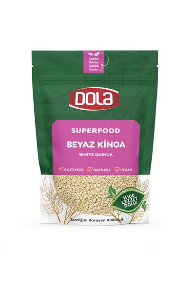 Dola Beyaz Kinoa Glutensiz 400 Gr.