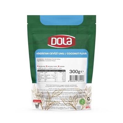 Dola Glutensiz Hindistan Cevizi Unu 300 Gr