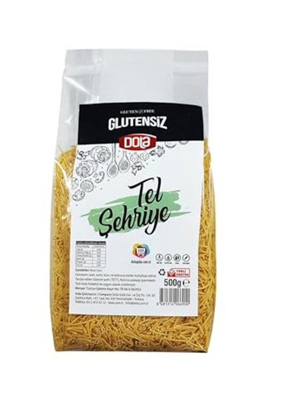 Dola Glutensiz Makarna Tel Şehriye 500 g
