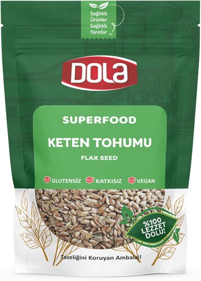 Dola Keten Tohumu 400 Gr Glutensiz