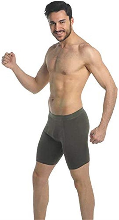 Dono Lycra Uzun Erkek Boxer Külot 1150-5 Lİ Paket Gri X-Large