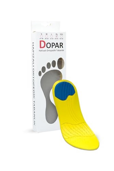 Dopar Hafızalı Ortopedik Tabanlık Kesilebilir Rahatlatıcı Ayakkabı Tabanlığı 41-46