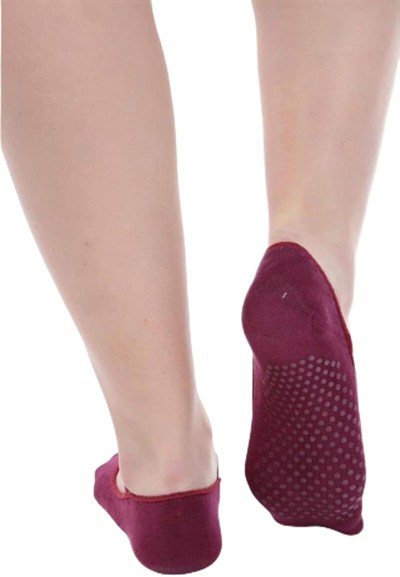 Dore 12 Çift Ten Rengi Taban Kaydırmaz Pilates Çorabı Pembe 36-40