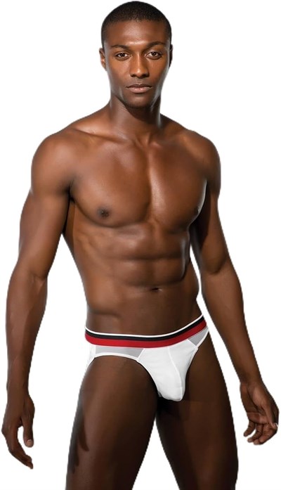 DOREANSE 1212 ERKEK MODAL BEYAZ JOCKSTRAP TANGA STRİNG