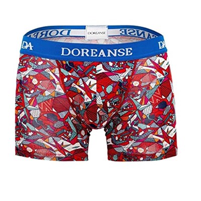 Doreanse Erkek Modal Baskılı Normal Paça Boxer 1703