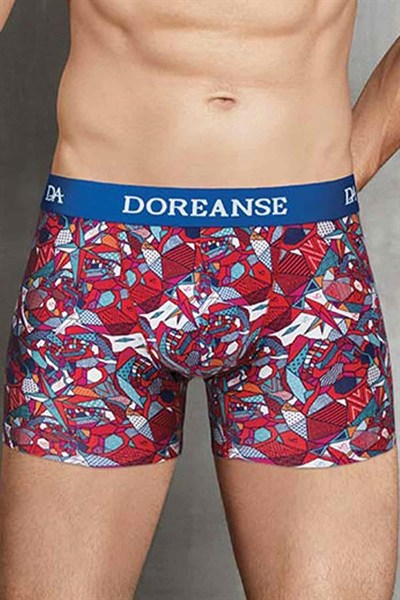 Doreanse Erkek Modal Baskılı Normal Paça Boxer 1703