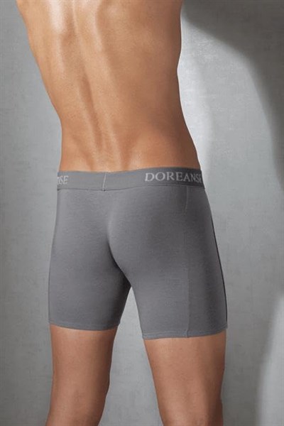 Doreanse Erkek Modal Çizgili Füme Normal Paça Boxer C0T8N7O1